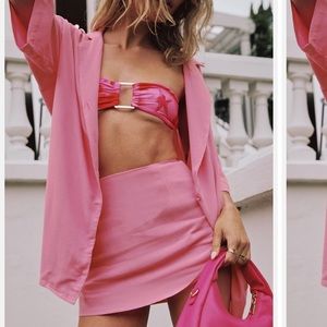 Princess Polly Pink Skirt Set